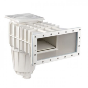 Skimmer bocca svasata con prolunga per prefabbricate o c.a con membrana in PVC