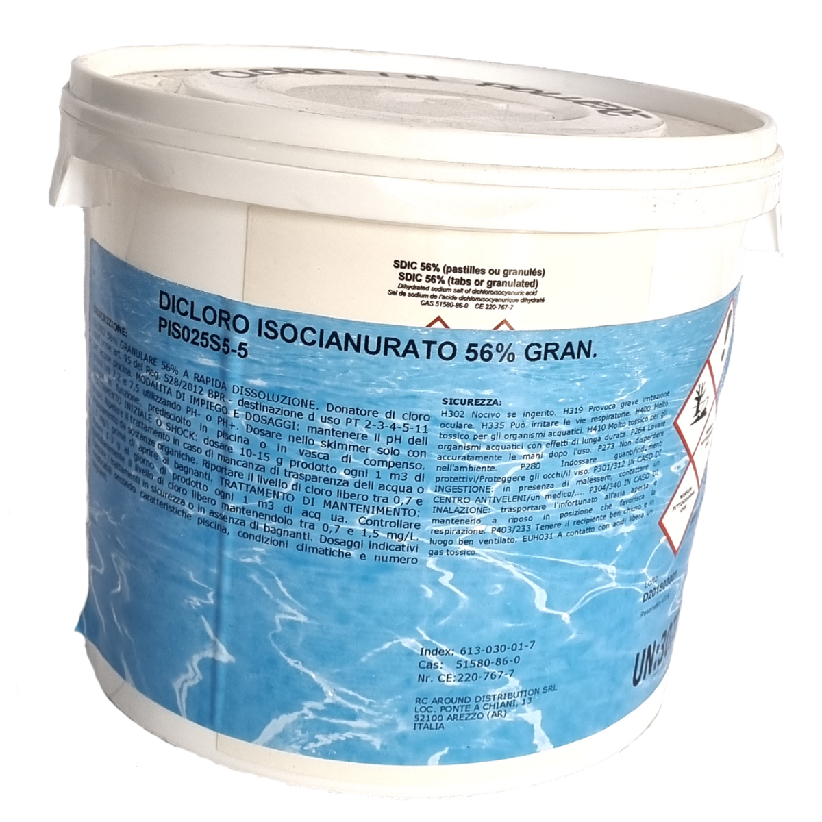DICLORO ISOCIANURATO 5 KG