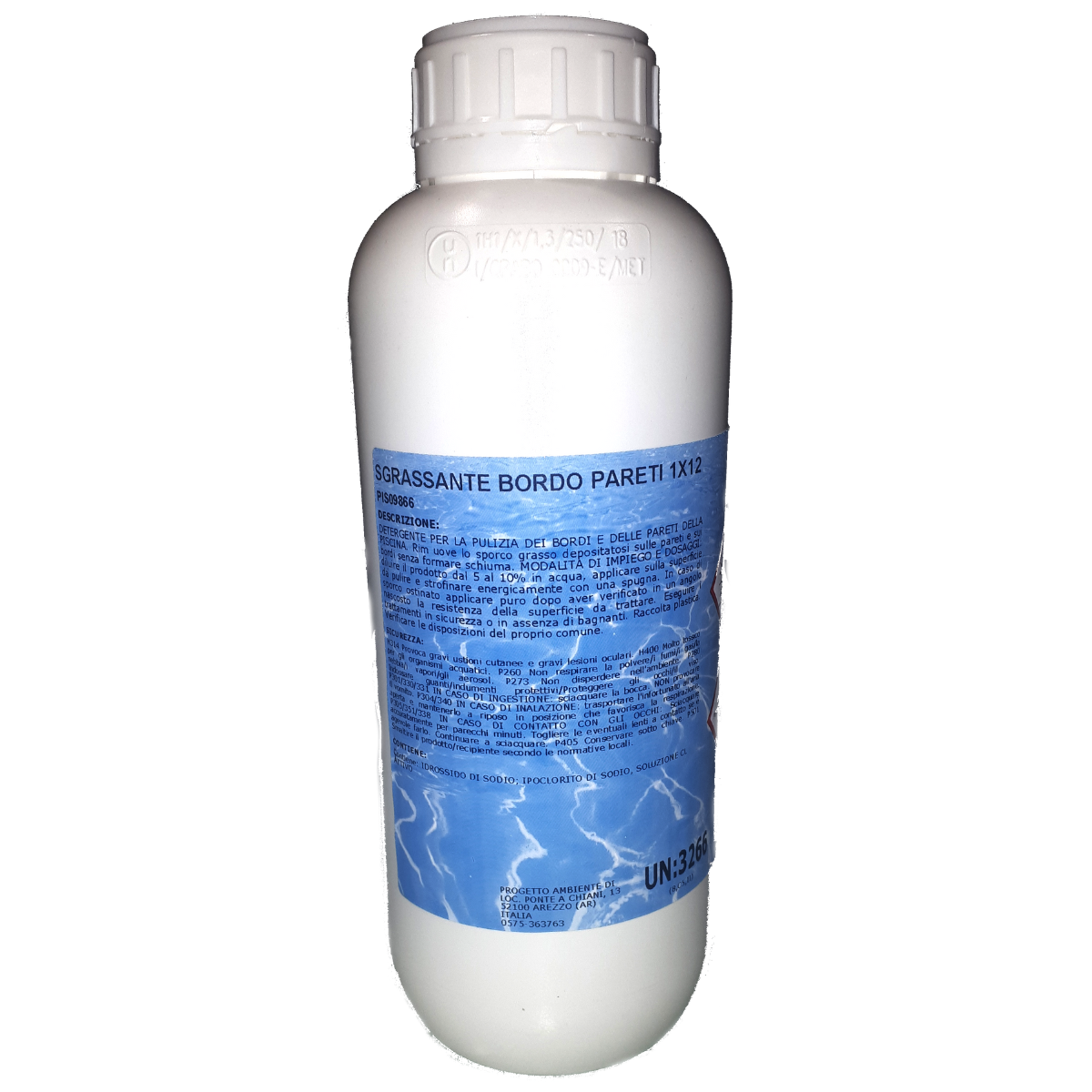 Sgrassatore piscina confezione da 1 LT