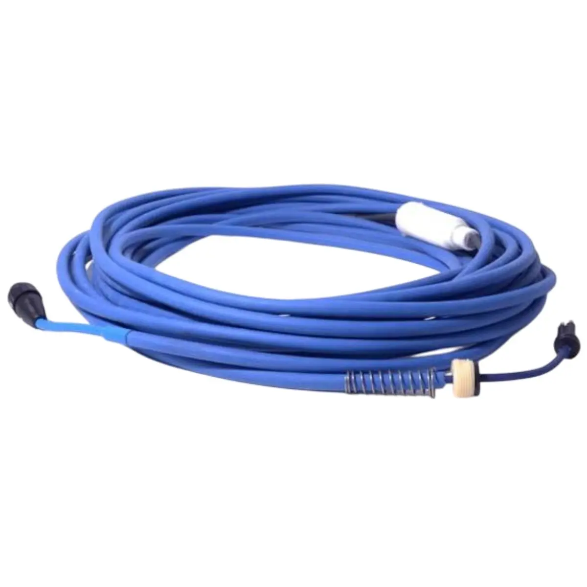 Cavo diagnostic 17 mt senza snodo, connessione e molla ricambio per robot piscina Dolphin
