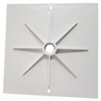 Vista frontale posteriore del coperchio ricambio per skimmer SP1082, SP1084, SP1085, SP1085C Hayward
