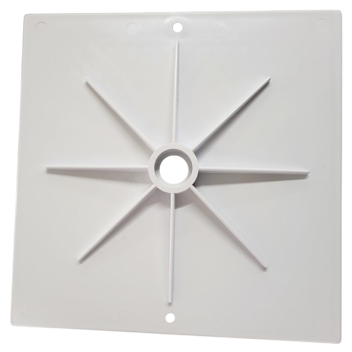 Vista frontale posteriore del coperchio ricambio per skimmer SP1082, SP1084, SP1085, SP1085C Hayward