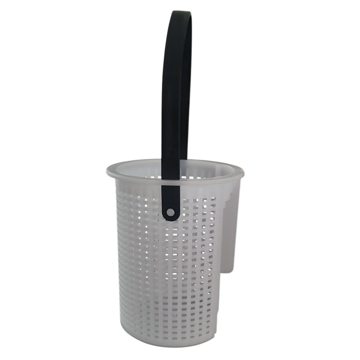 Vista laterale del cestello ricambio per pompa piscina Sena Astralpool