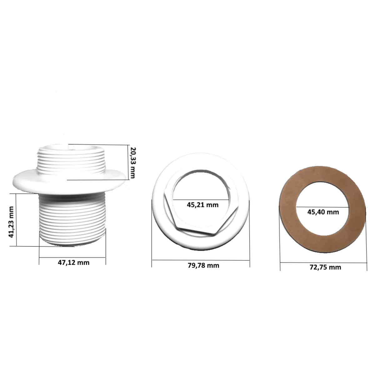 RLDEPAS16 dimensioni