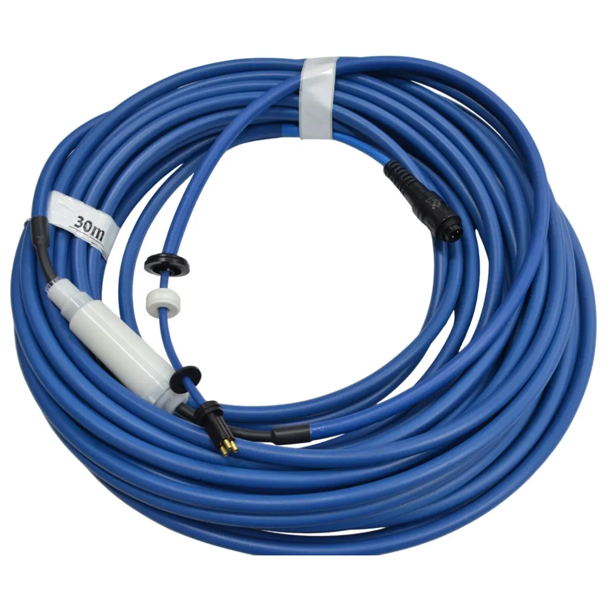 Cavo dynamic 30 mt con snodo, connessione e boccola ricambio per robot piscina Dolphin