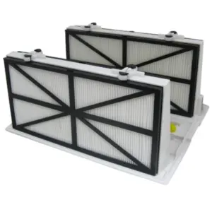 Gruppo filtro composto da coperchio inferiore e cartucce ultrafine 50 micron ricambio per robot Master M4, Master M5 e Wave 30 Dolphin