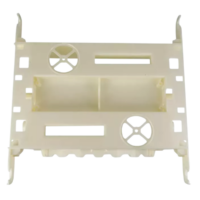 Vista frontale posteriore della scocca inferiore ricambio per robot piscina Supreme M4 ed Ex45 Dolphin