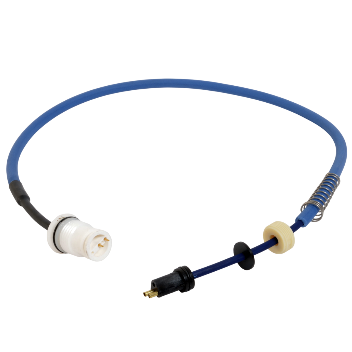 Spezzone cavo diagnostic 120 cm con molla, connessioni e puntali snodo swivel ricambio per robot piscina Dolphin