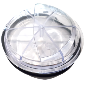 Coperchio trasparente con oring per pompa Glass Plus