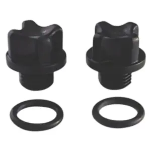 Due tappi scarico ricambio per pompe piscina Glass Plus e Victoria Plus Astralpool