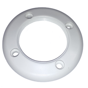Flangia bianca per bocchette a parete Pools