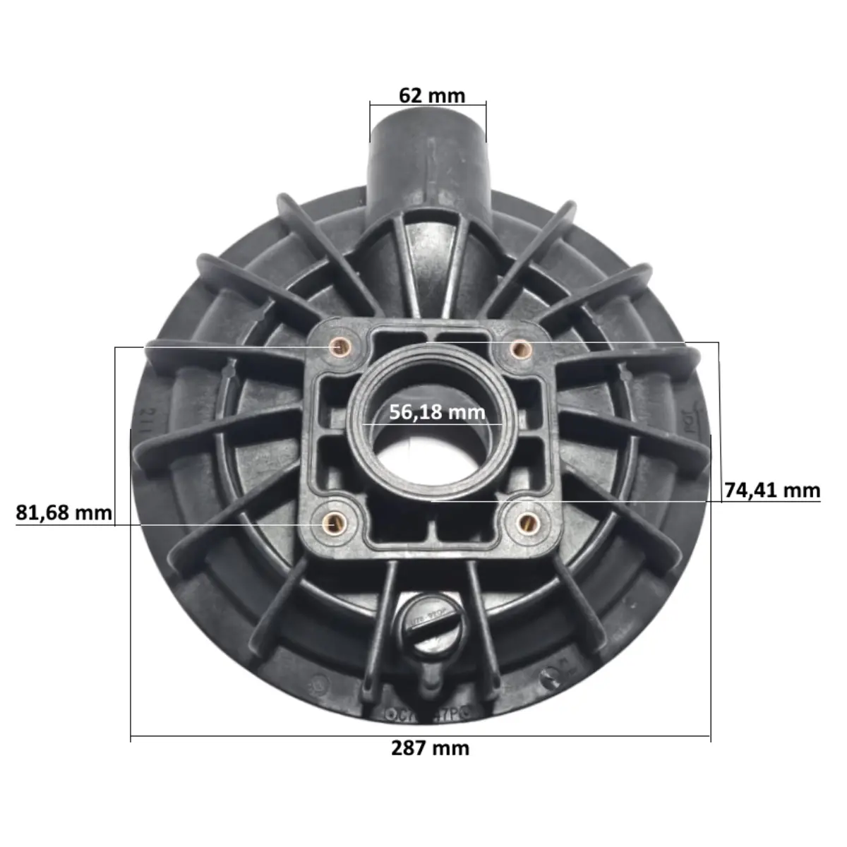 RC17647P1W dimensioni