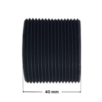 Tronchetto per fungo diffusore tubazione interna ricambio per filtro a sabbia portata 10 mc Pool's con quote dimensionali: altezza 40 mm.