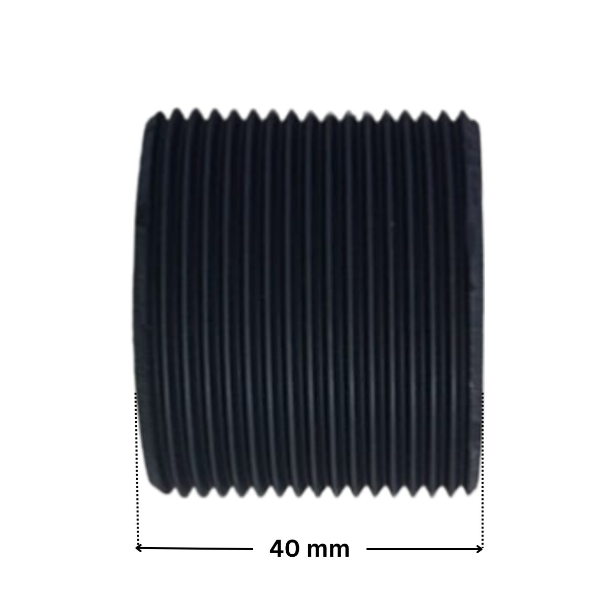 Tronchetto per fungo diffusore tubazione interna ricambio per filtro a sabbia portata 10 mc Pool's con quote dimensionali: altezza 40 mm.