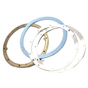 Corredo completo flangia per faro subacqueo ex 300 Watt Pools