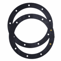 Due guarnizioni ricambio per scarico di fondo Cofies