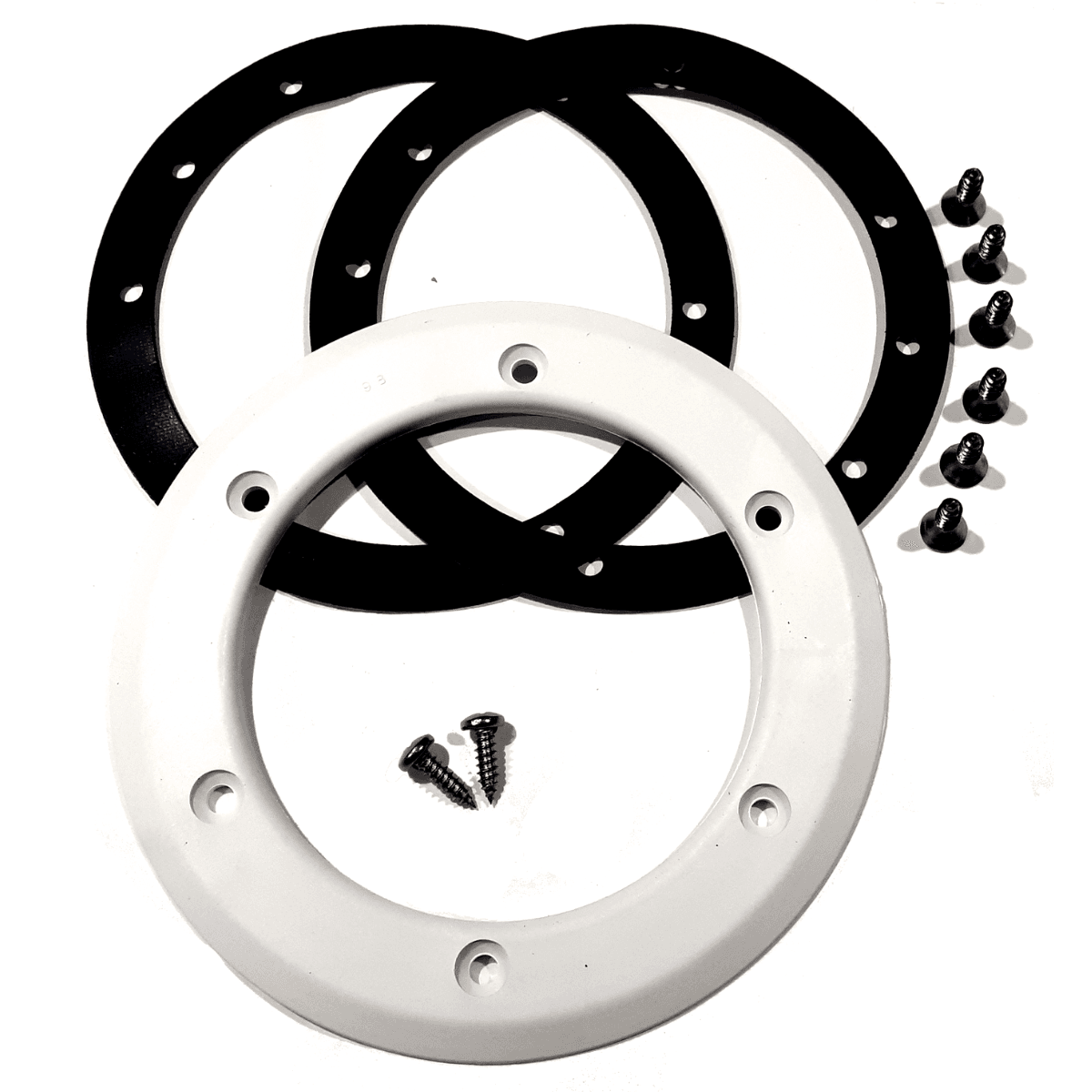 Kit flangia guarnizioni viti ricambio per bocchetta di mandata regolabile a pavimento Astralpool