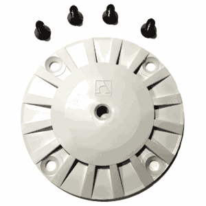 Kit composto da griglia e viti fissaggio ricambio per bocchetta a pavimento per piscine prefabbricate Astralpool