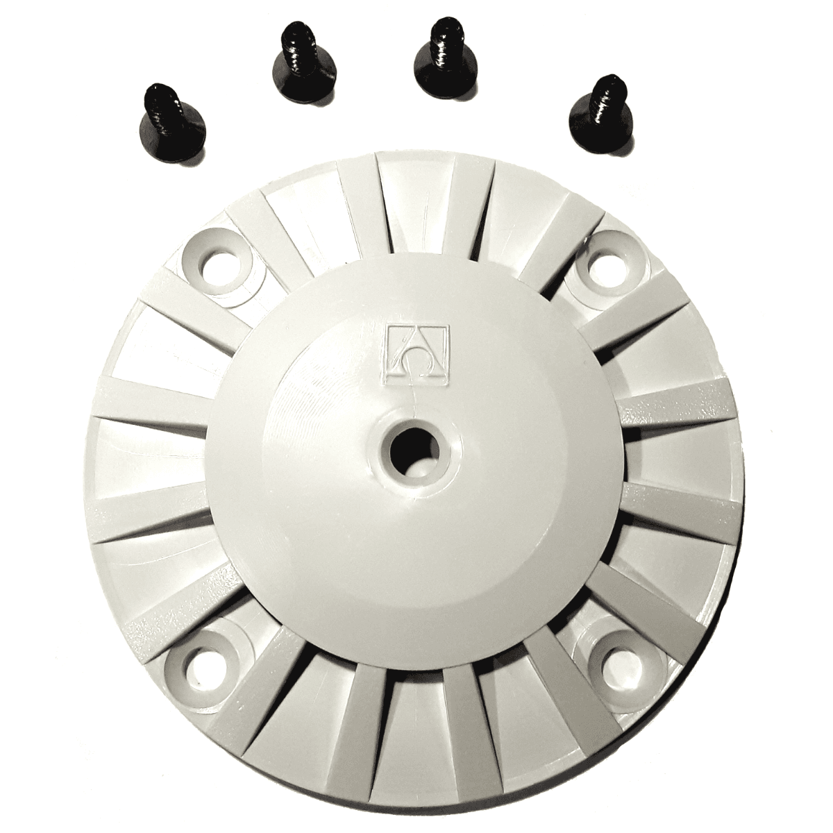 Kit composto da griglia e viti fissaggio ricambio per bocchetta a pavimento per piscine prefabbricate Astralpool