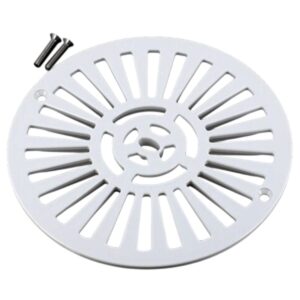 Griglia piatta e viti fissaggio, ricambio per scarico di fondo diametro 210 mm Astralpool