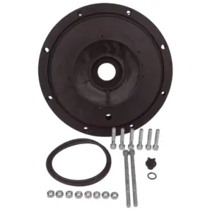 Kit composto da flangia motore, guarnizione e viti ricambio per pompa piscina Maxim Astralpool