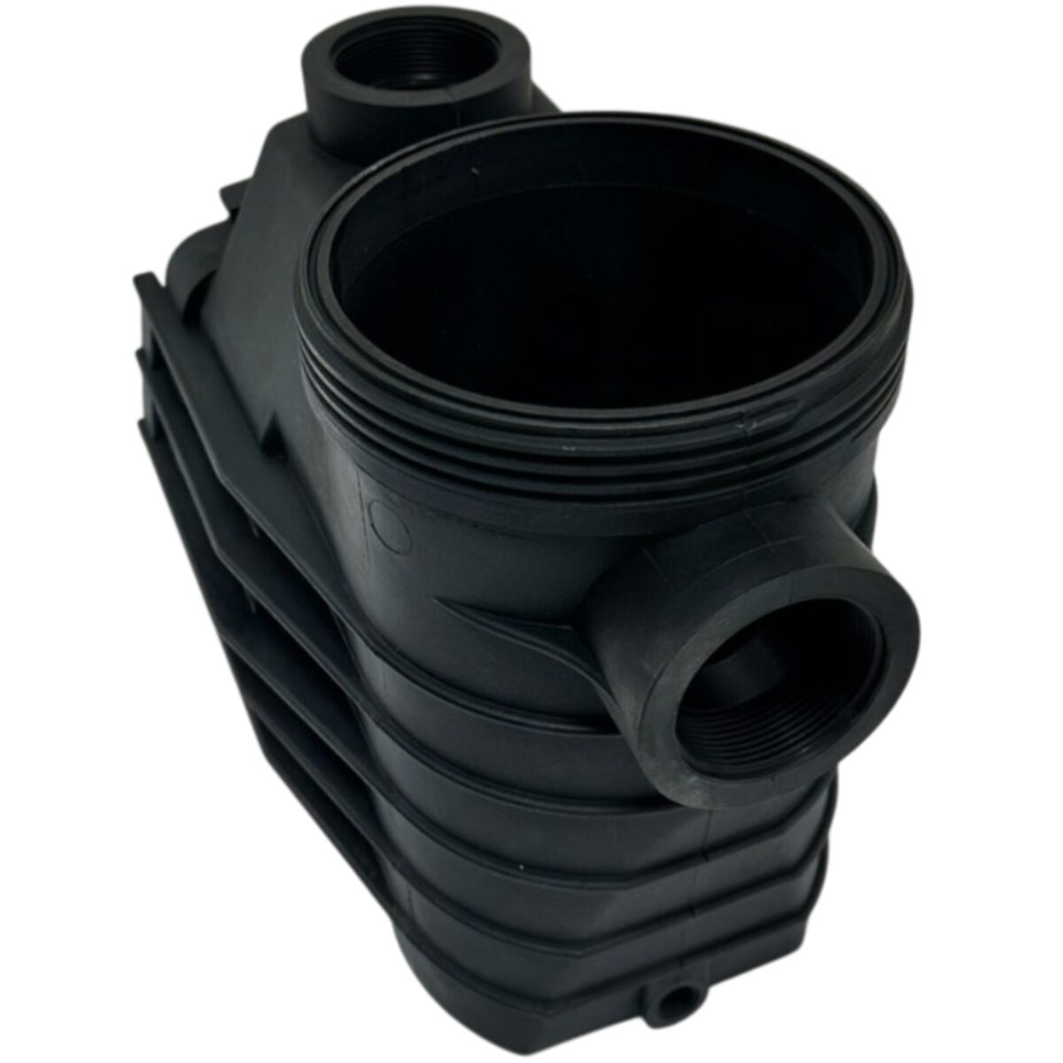 Vista frontale del corpo prefiltro ricambio per pompa piscina Epsilon Kripsol