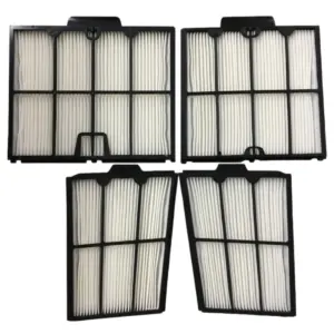 Kit quattro cartucce filtro ultrafine da 50 micron ricambio cestello piccolo per robot E30, E35, E40i, Poolstyle 35, Poolstyle 40i, S200, S300 e S300i Dolphin