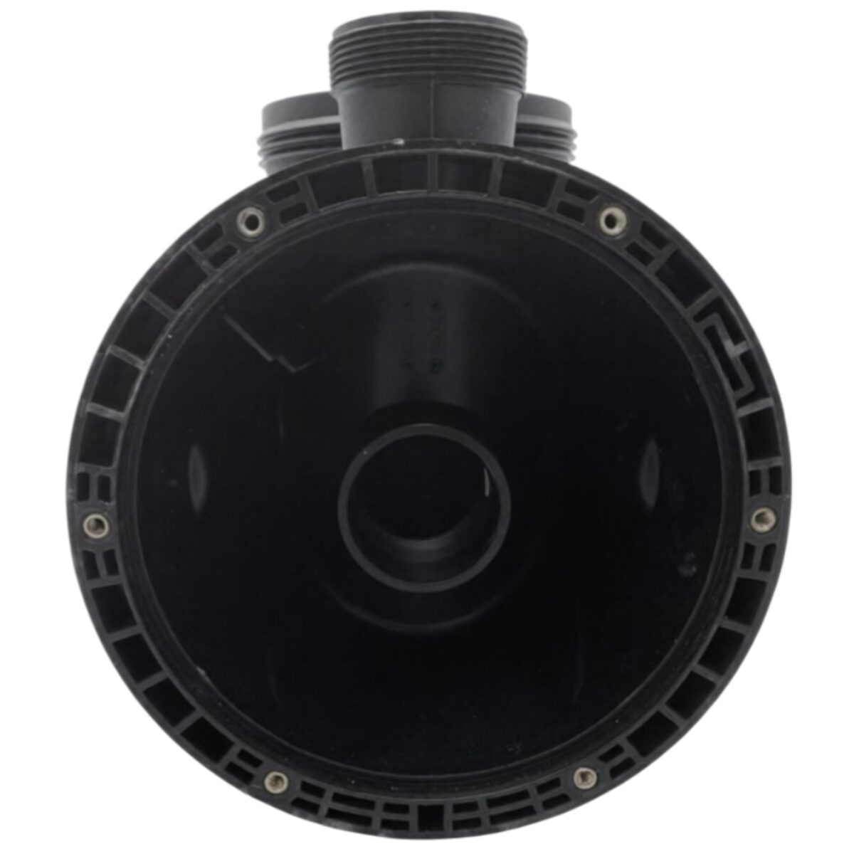 Vista posteriore del corpo prefiltro ricambio per pompa piscina Silen S Espa