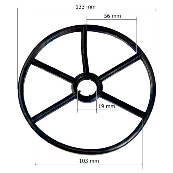 Guarnizione a raggio Valvola Selettrice 1 ½" PRAHER