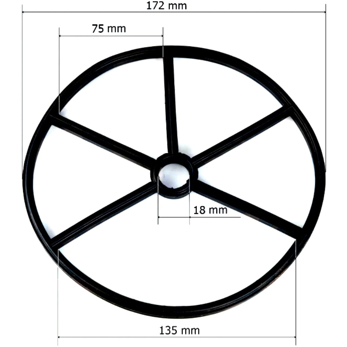 Guarnizione a raggio Valvola Selettrice 2" PRAHER Guarnizione a raggio Valvola Selettrice 2" PRAHER