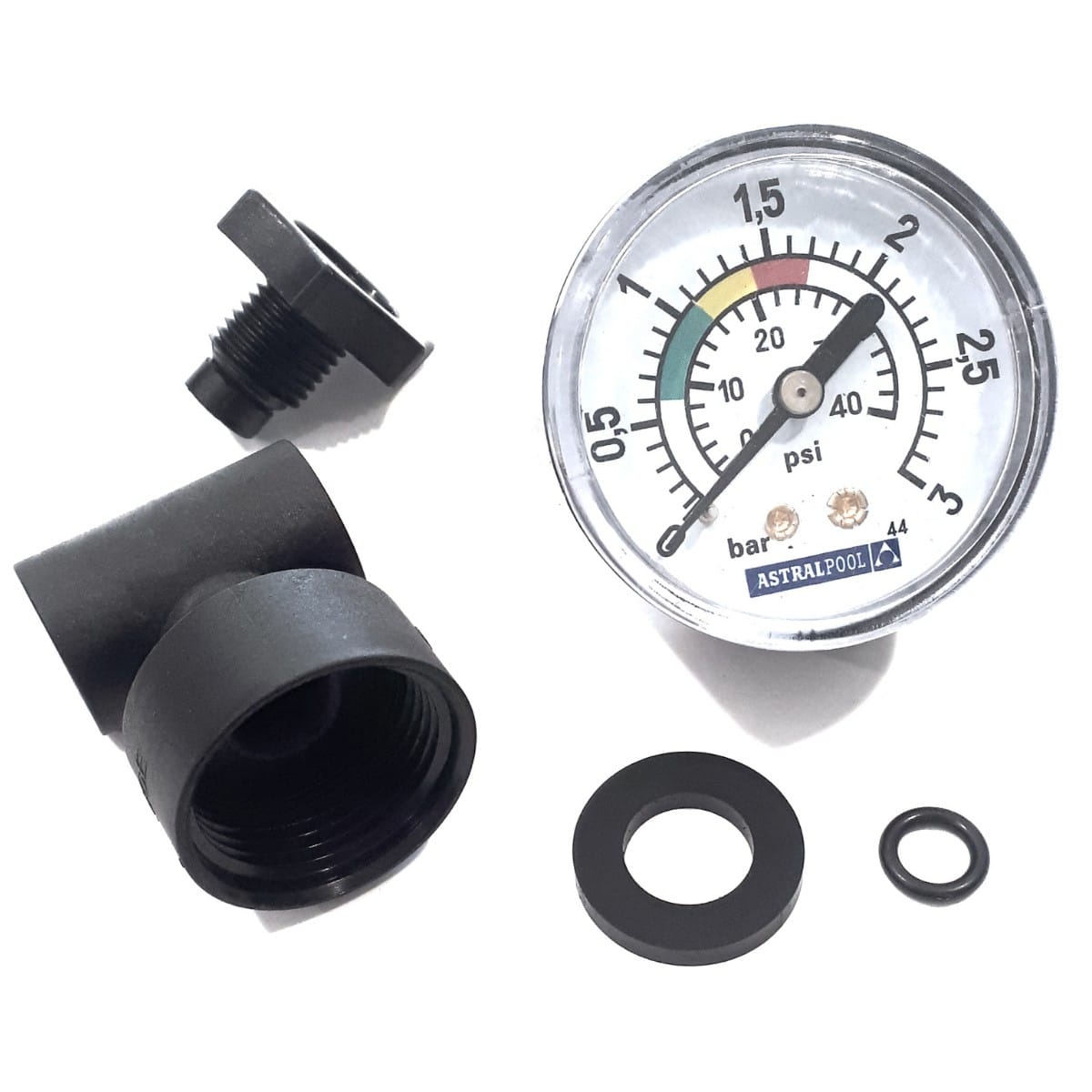 Manometro 1/8" completo Filtro a sabbia Aster Astral Manometro 1/8" completo Filtro a sabbia Aster Astral