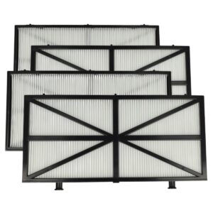 Kit quattro cartucce filtro ultrafine da 50 micron ricambio cestello per robot Master M4, Master M5, Thunder e Wave 30 Dolphin