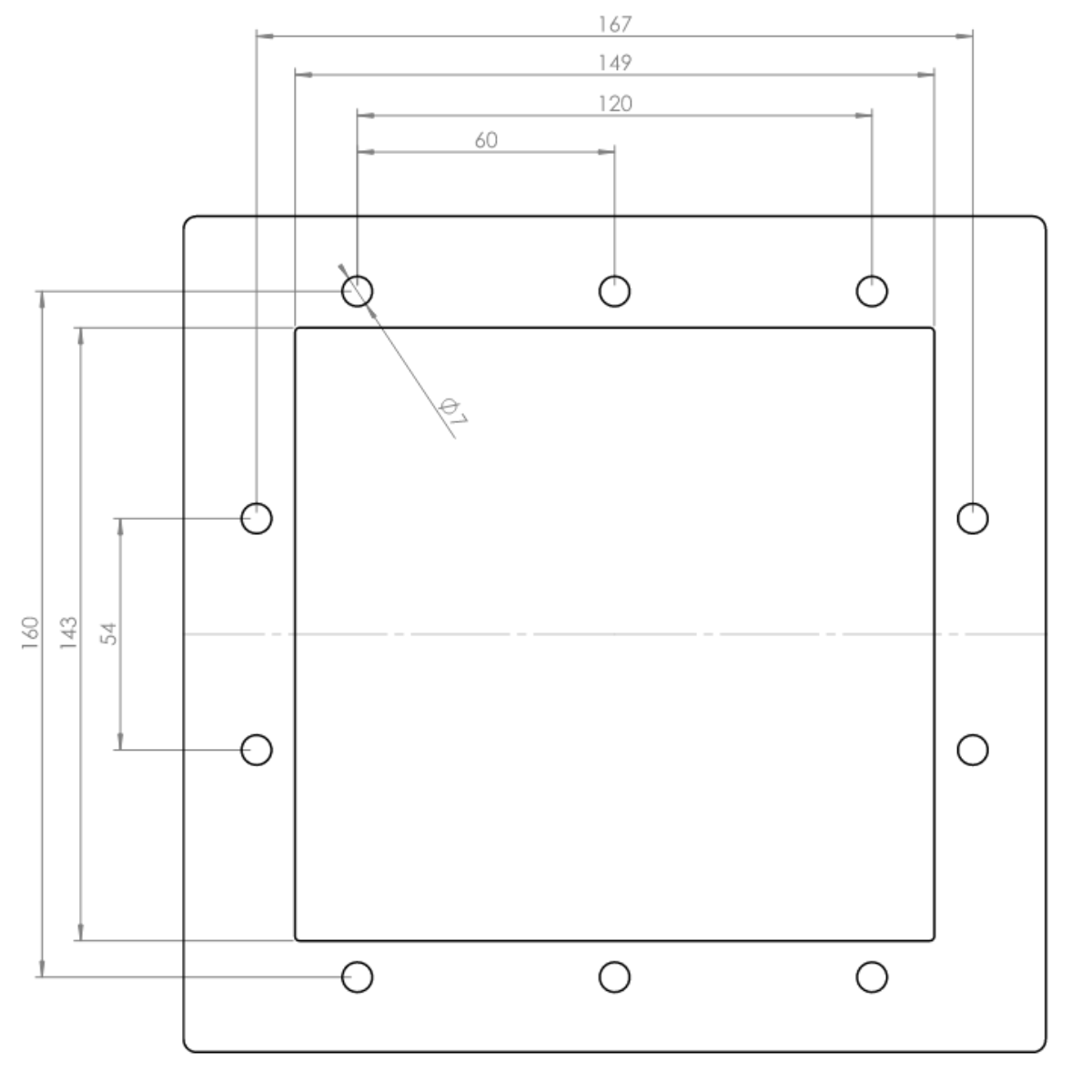 dimensioni guarnizione sandwich
