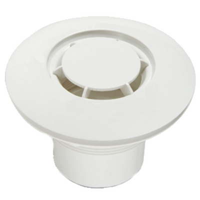 Bocchetta a pavimento con diffusore radiale