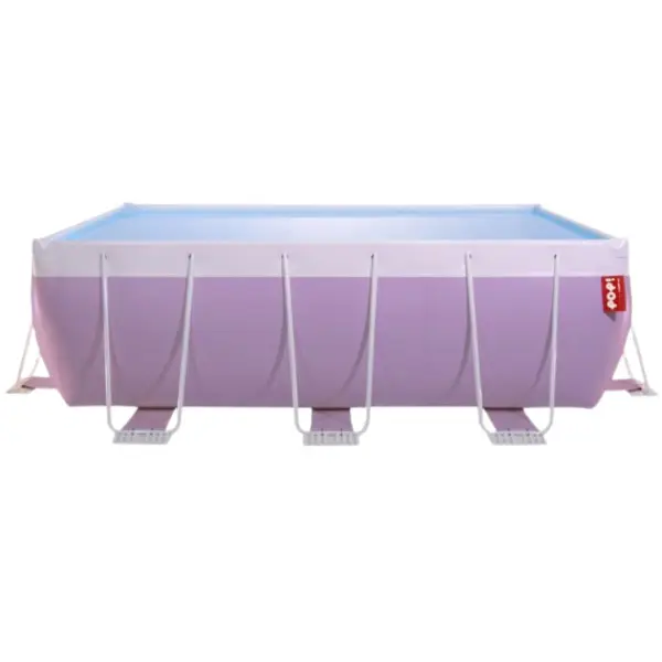 Piscina laghetto POP! nella versione colore telo Butterfly Lilac