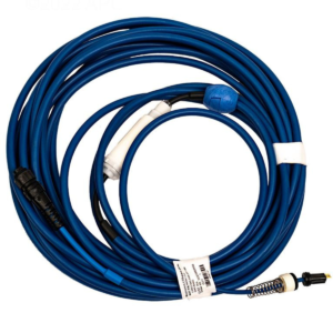 Cavo diagnostic 17 mt con snodo, connessione e molla ricambio per robot piscina Dolphin