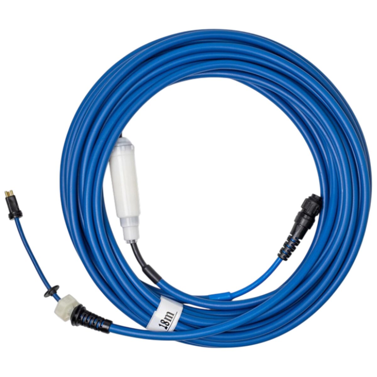 Cavo dynamic 17 mt con snodo, connessione e supporto ricambio per robot piscina Dolphin