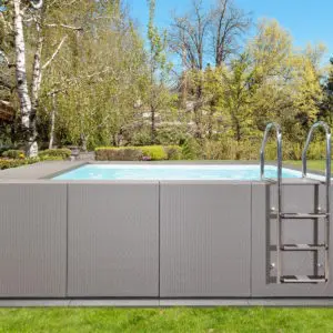 Piscina Laghetto Dolcevita Diva LTI colore rivestimento grigio