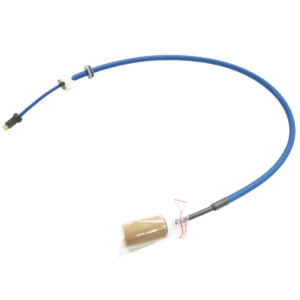 Spezzone cavo 120 cm con gommino connessioni e puntali snodo swivel ricambio per robot piscina Dolphin