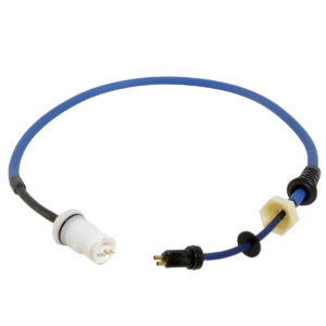 Spezzone cavo diagnostic 120 cm con supporto, connessioni e puntali snodo swivel ricambio per robot piscina Dolphin