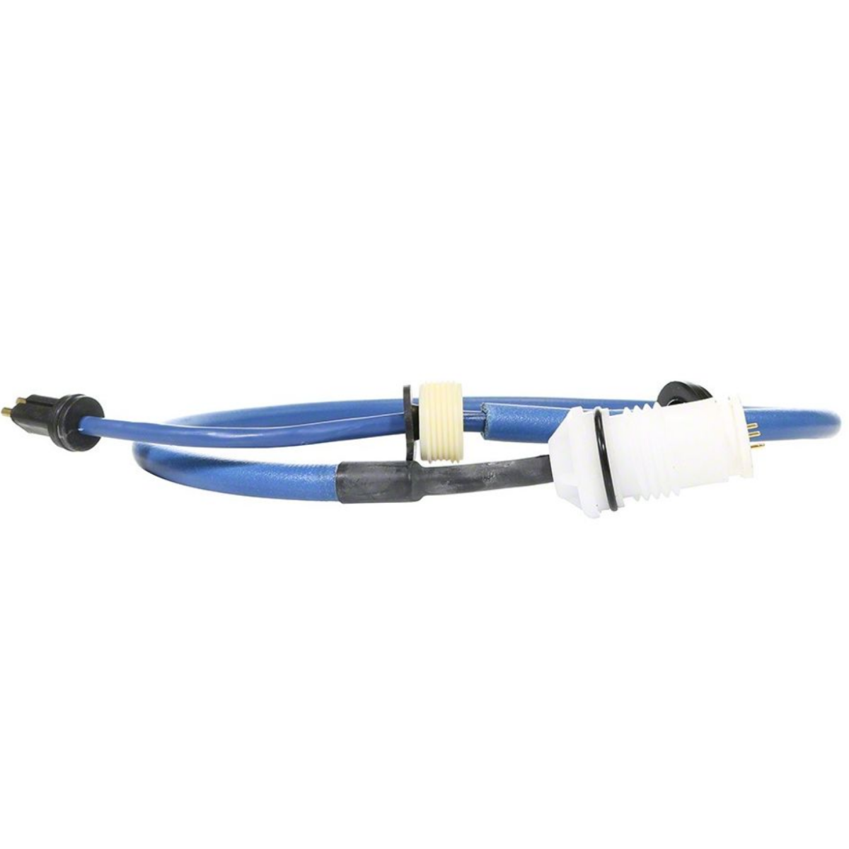 Spezzone cavo dynamic 120 cm con boccola connessioni e puntali snodo swivel ricambio per robot piscina Dolphin