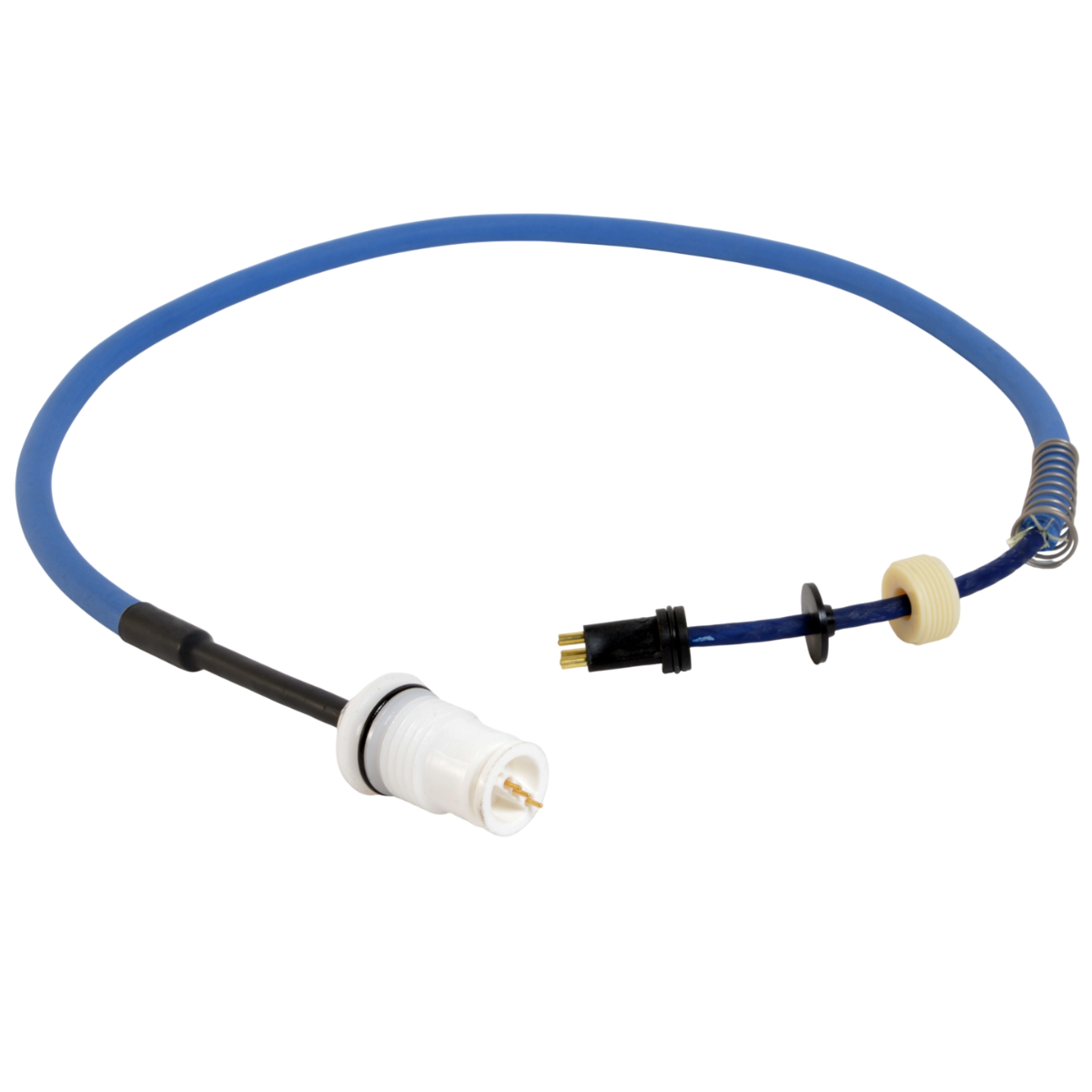 Spezzone cavo dynamic 120 cm con molla, connessioni e puntali snodo swivel ricambio per robot piscina Dolphin