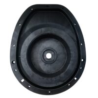 Vista frontale della flangia motore ricambio per pompa piscina Columbia Astralpool