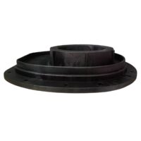 Vista laterale frontale della flangia motore ricambio per pompa piscina Columbia Astralpool