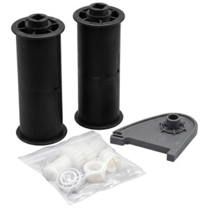Kit composto di supporto, cuscinetti, rulli spazzola e ponticello ricambio per robot piscina RA 6300 iQ, RA 6500 iQ, RA 6700 iQ e RA 6900 iQ Zodiac