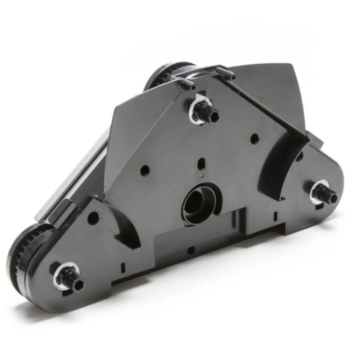 Scatola di trasmissione laterale CYCLONX per robot Zodiac R0632200 L'immagine mostra la scatola di trasmissione laterale per il robot Zodiac, un componente fondamentale che permette il corretto trasferimento della potenza dal motore alle ruote o alle spazzole del robot, garantendo un movimento fluido e preciso.