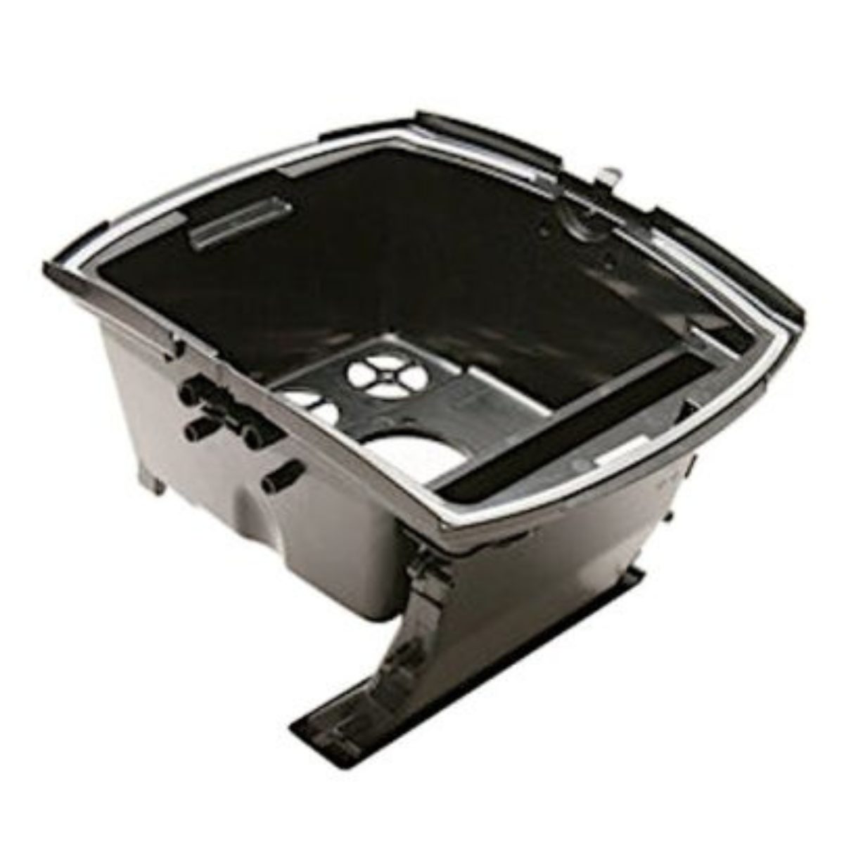 Vaschetta interna CYCLONX per robot Zodiac R0633400 L'immagine mostra la vaschetta interna di un robot per la pulizia della piscina. Questo componente è progettato per mantenere il filtro raccogli detriti, foglie e impurità durante il funzionamento del robot.