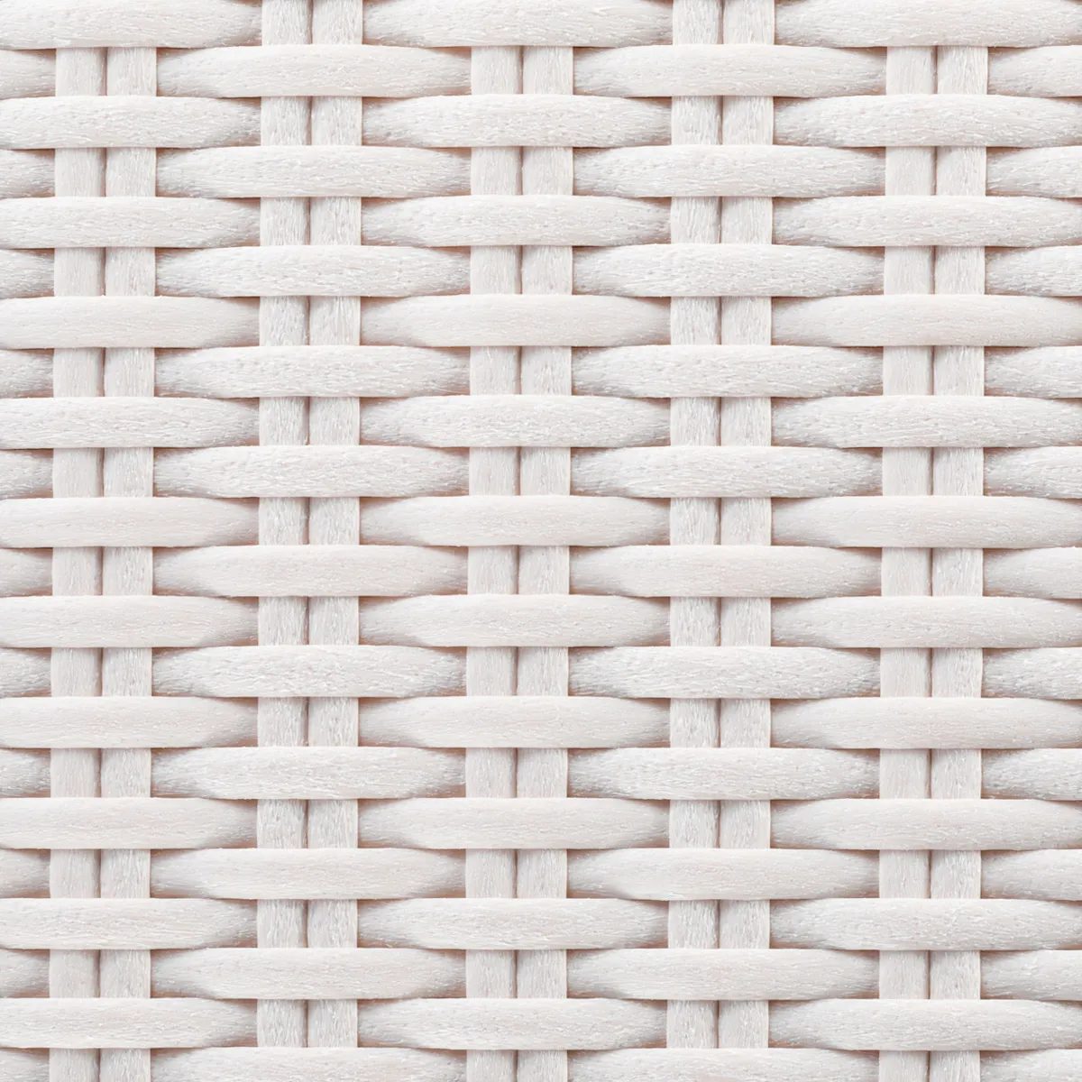 Pannello Dolcevita fibra sintentica colore white Particolare della pannellatura dolcevita. Lafibra sintetica intrecciata a mano di colore White.