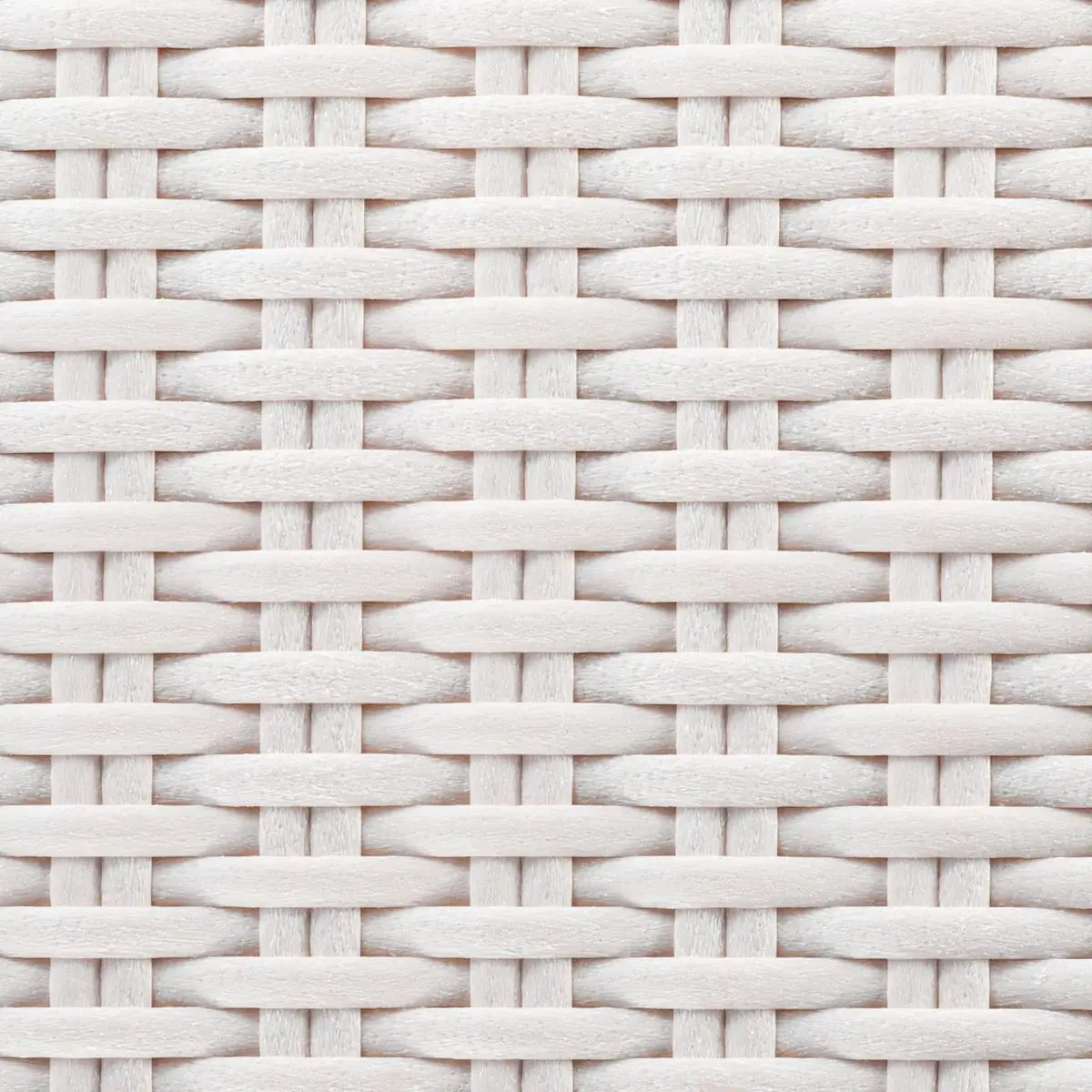 Pannello Dolcevita fibra sintentica colore white Particolare della pannellatura dolcevita. Lafibra sintetica intrecciata a mano di colore White.