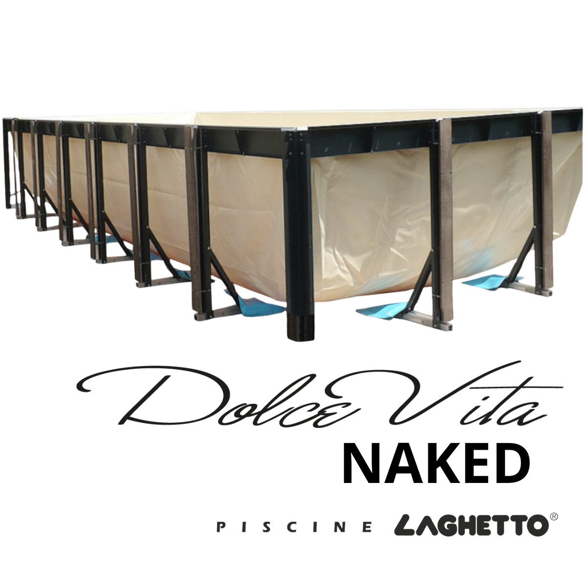 Piscina Laghetto Dolcevita Naked Piscina Laghetto Dolcevita Diva Naked, senza rivestimento